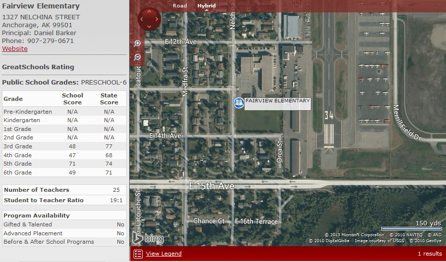 Homes Near Fairview Elementary School in Anchorage AK